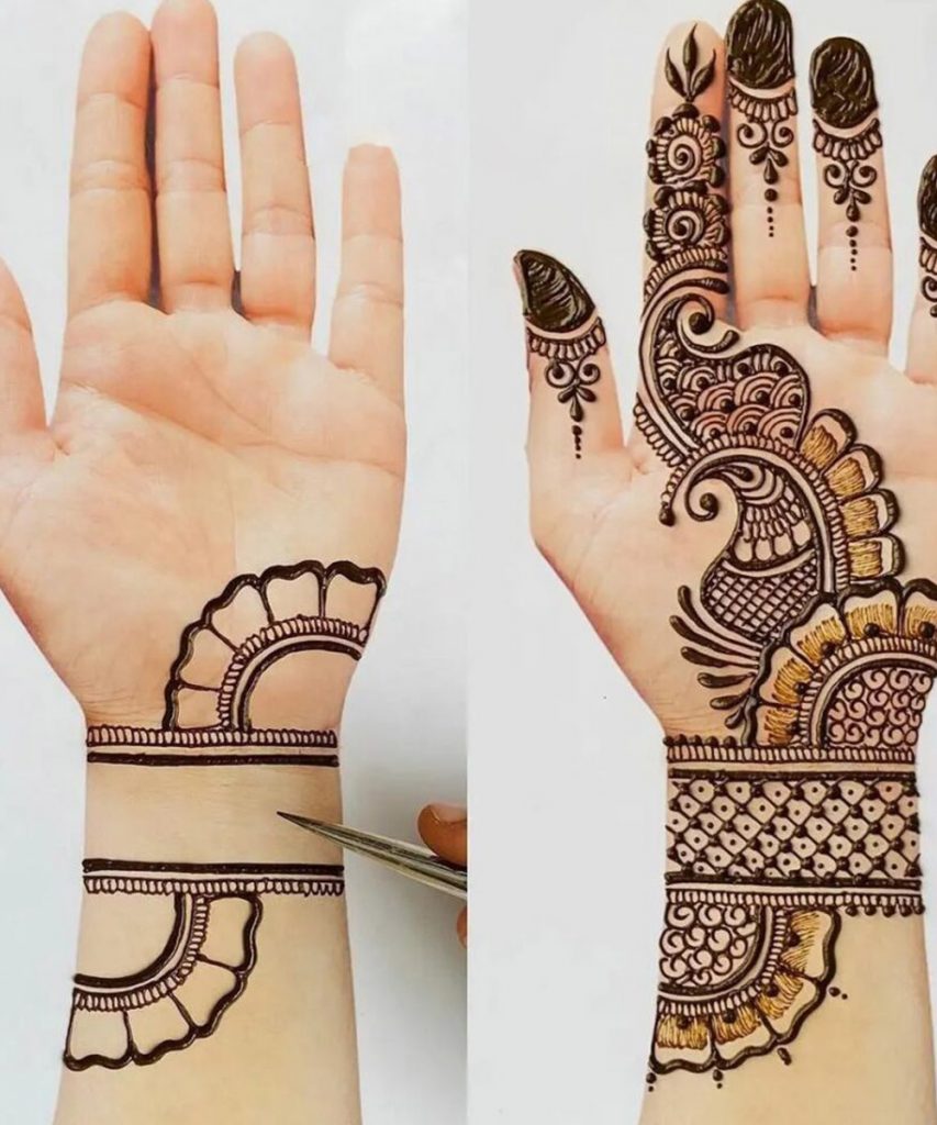 15 Simple And Easy Arabic Mehndi Designs For Wedding In 2022 Viral Masala News 